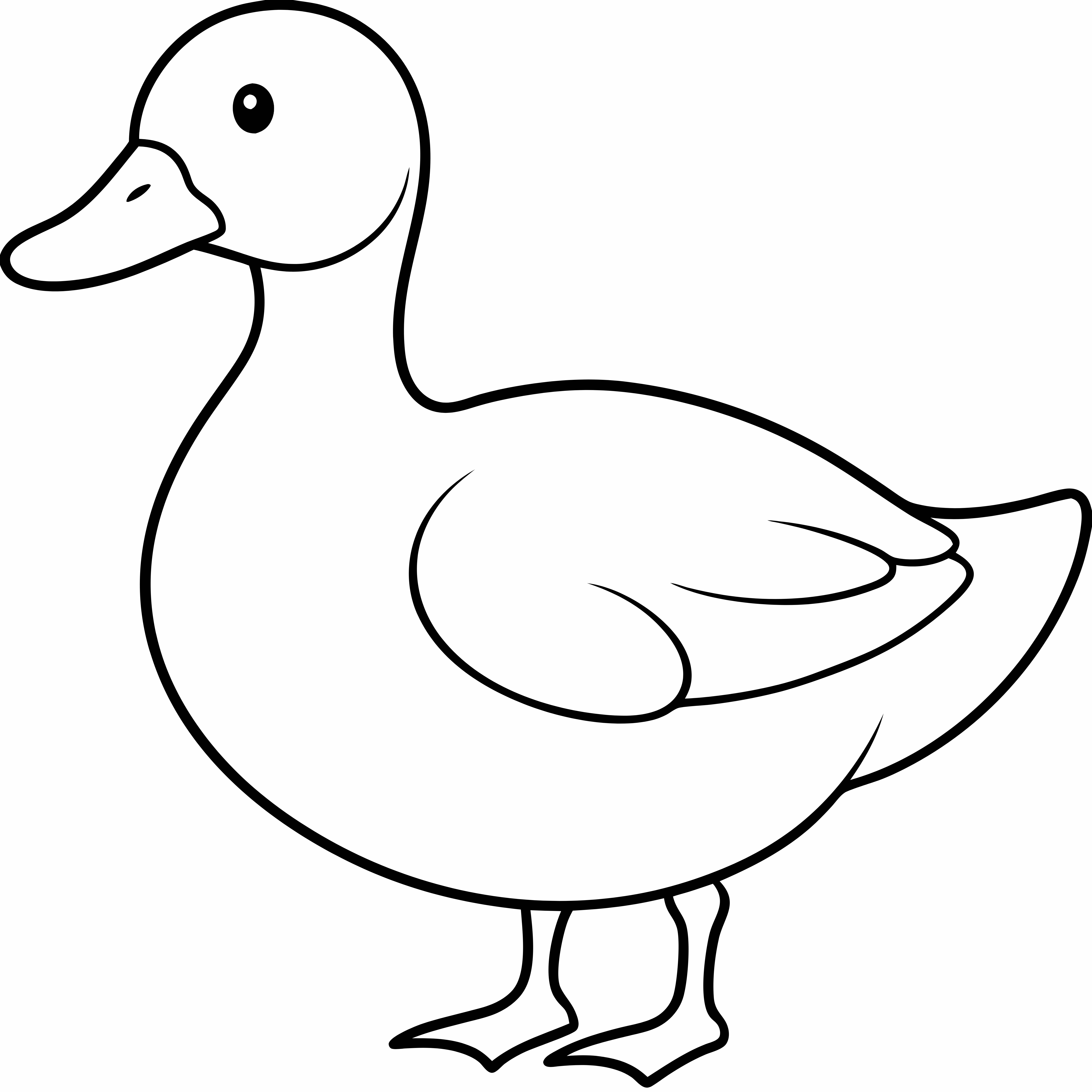 Duck Coloring Pages, Duck Coloring Page, Fun Kids Coloring, Free Printable Coloring Pages, Download and Print