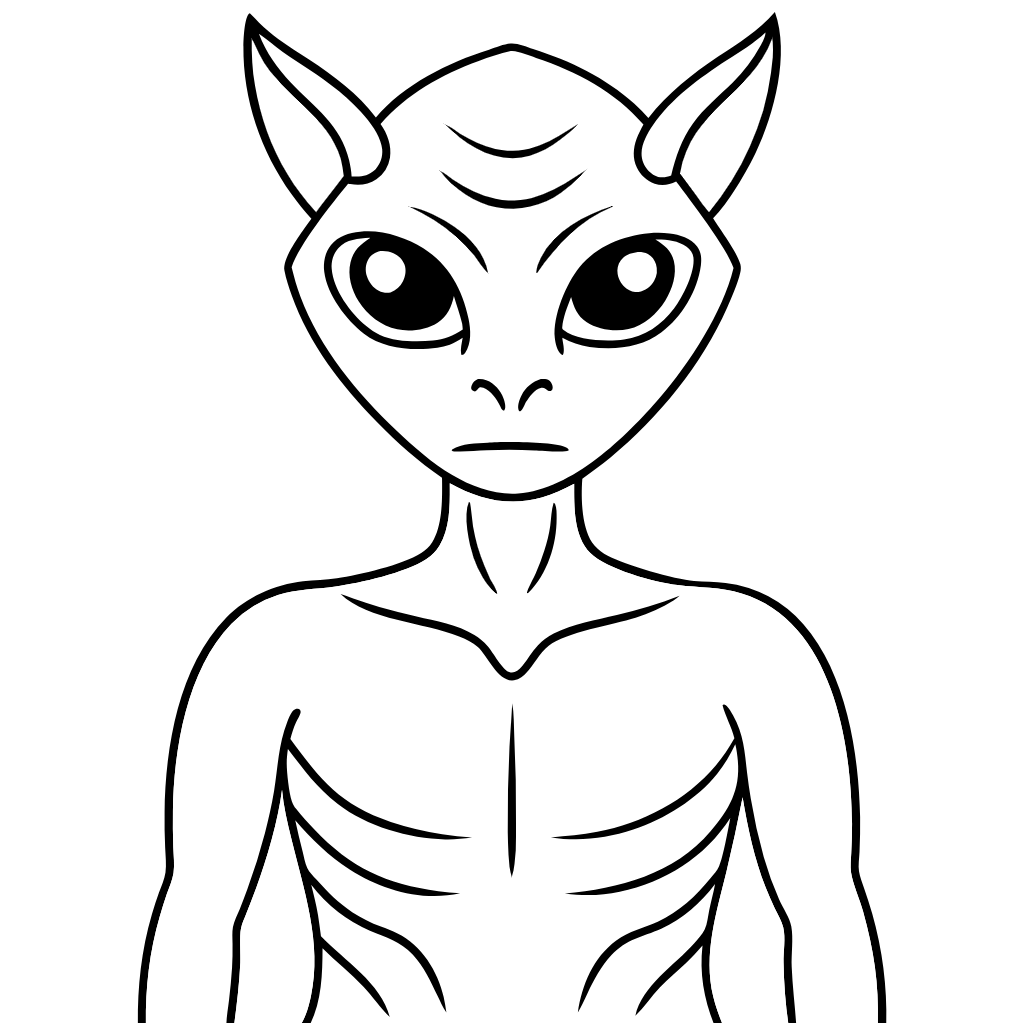 Aliens coloring pages Download and Print Free Aliens Coloring Pages
