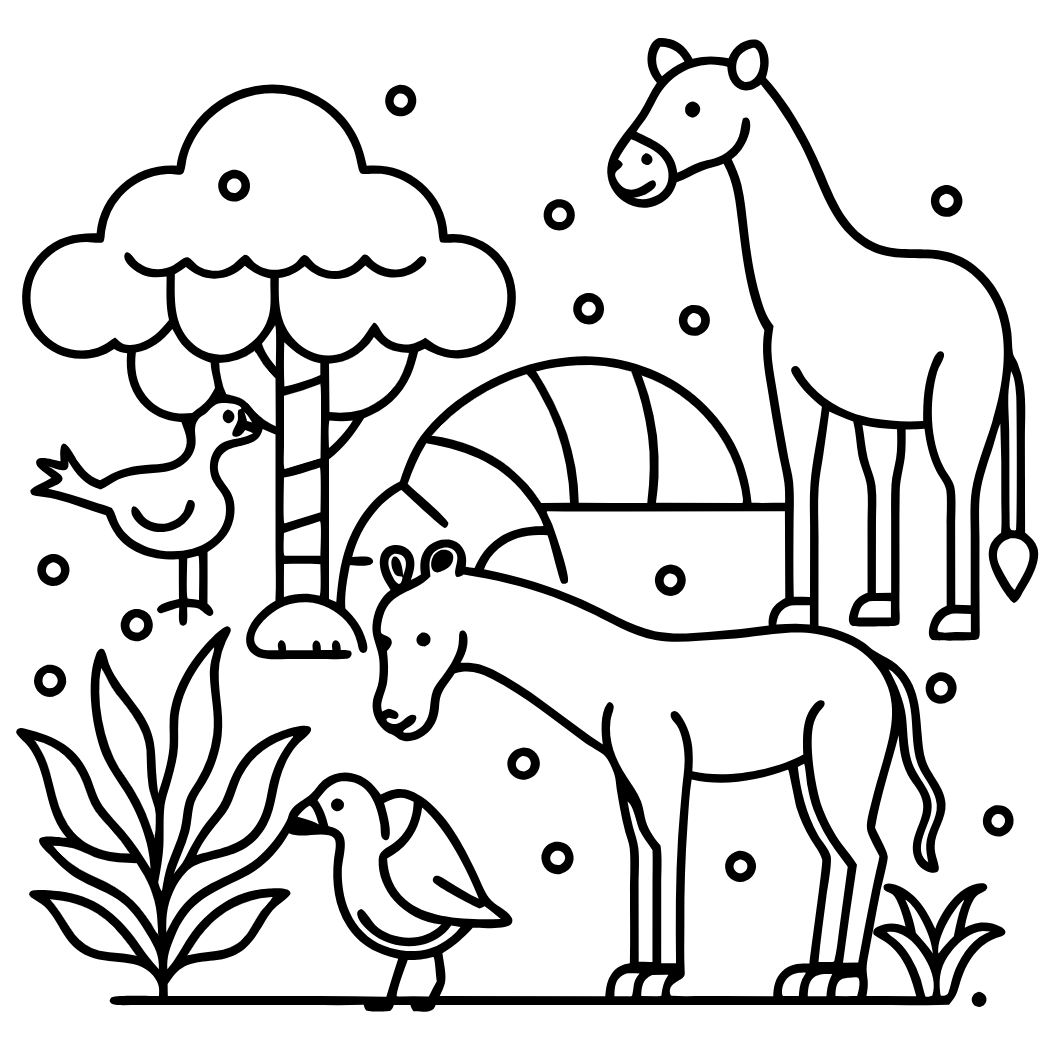Animals in the Zoo