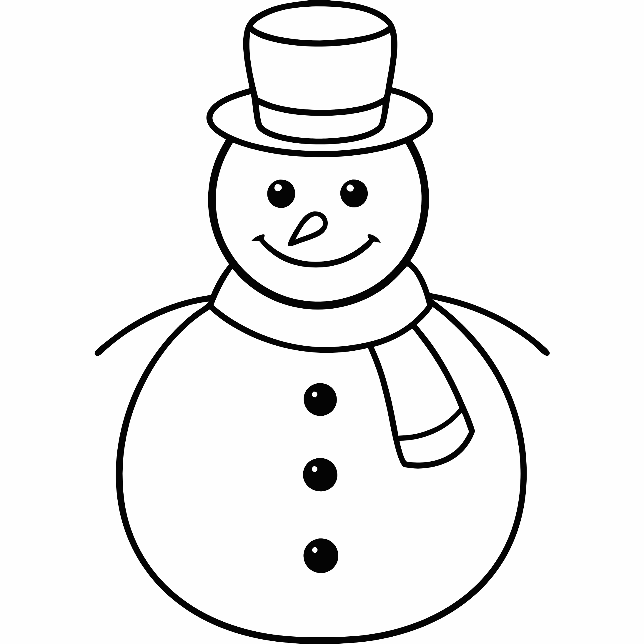 Snowman Coloring Pages, Snowman Coloring Page, Fun Kids Coloring, Free Printable Coloring Pages, Download and Print