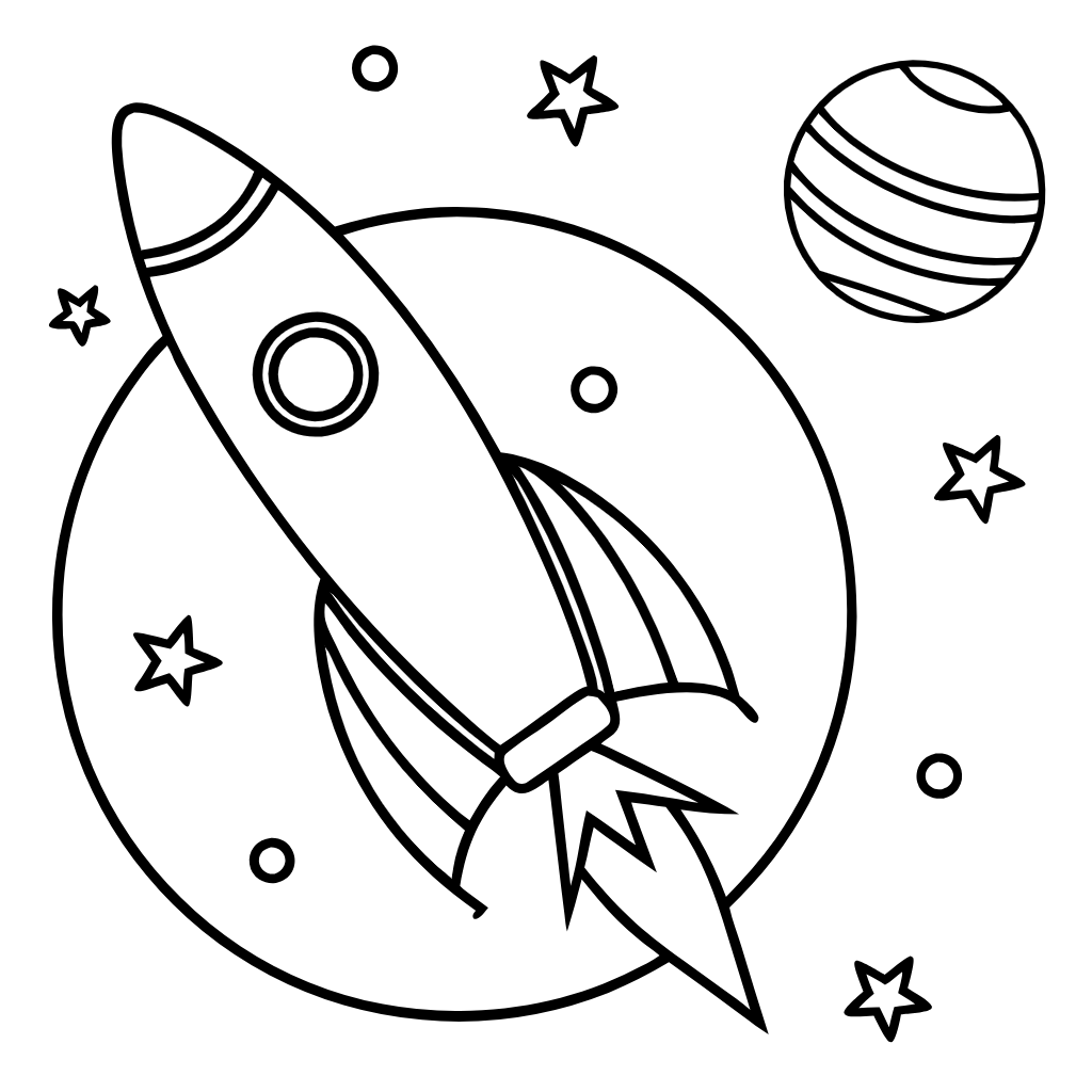 rocket Coloring Pages Space Exploration Download and Print Free Coloring Pages