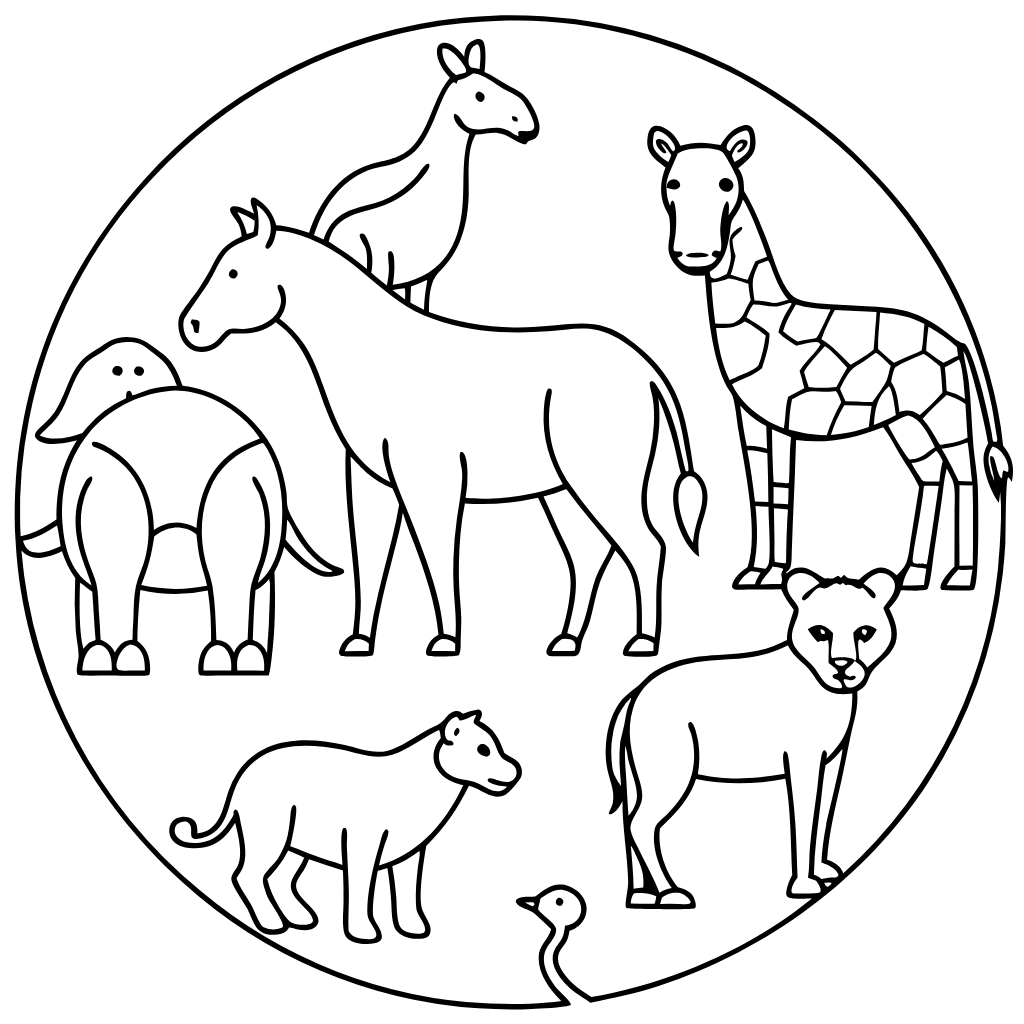 Animals in the Zoo