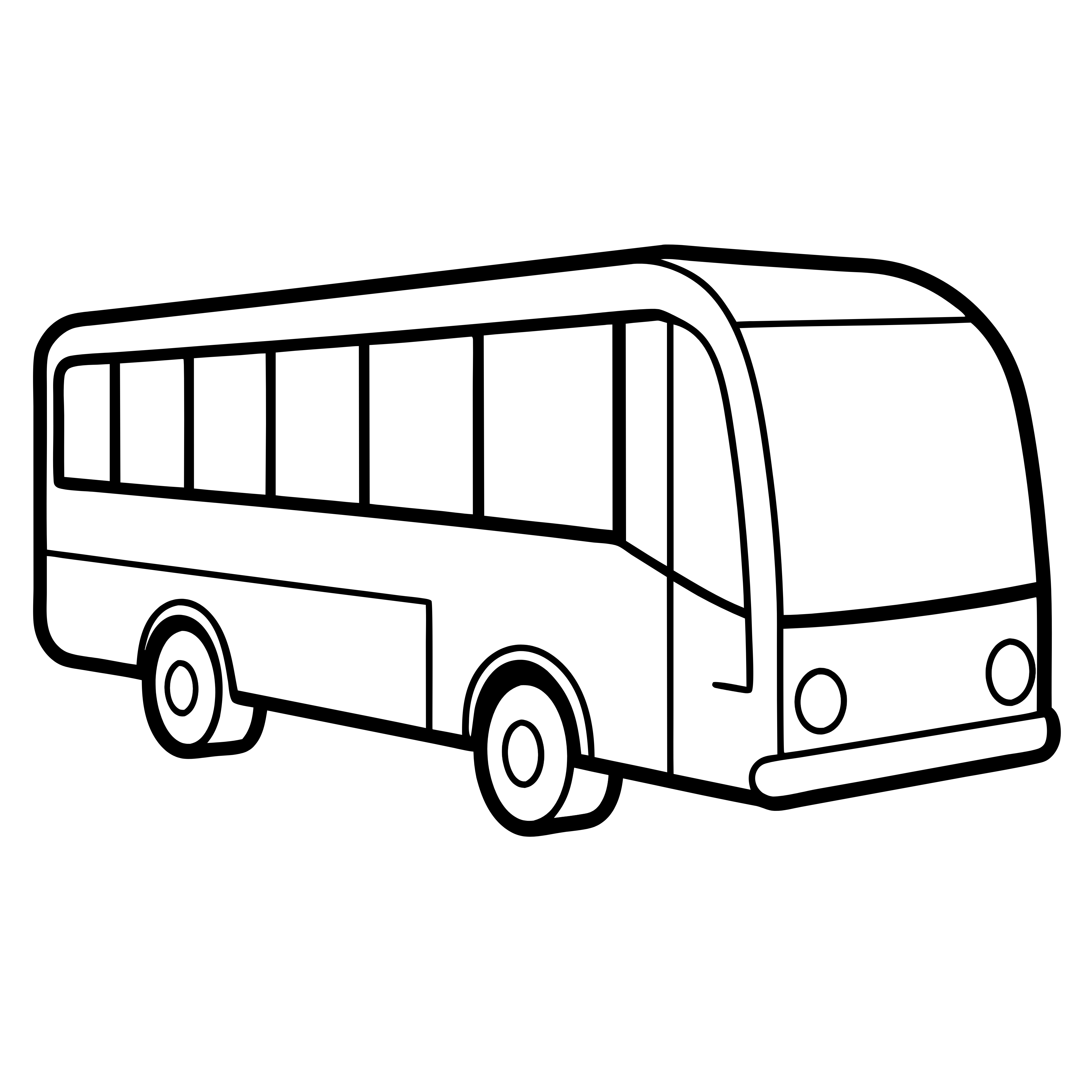 bus Coloring Page - Download and Print,simple bus drawing,easy bus drawing
