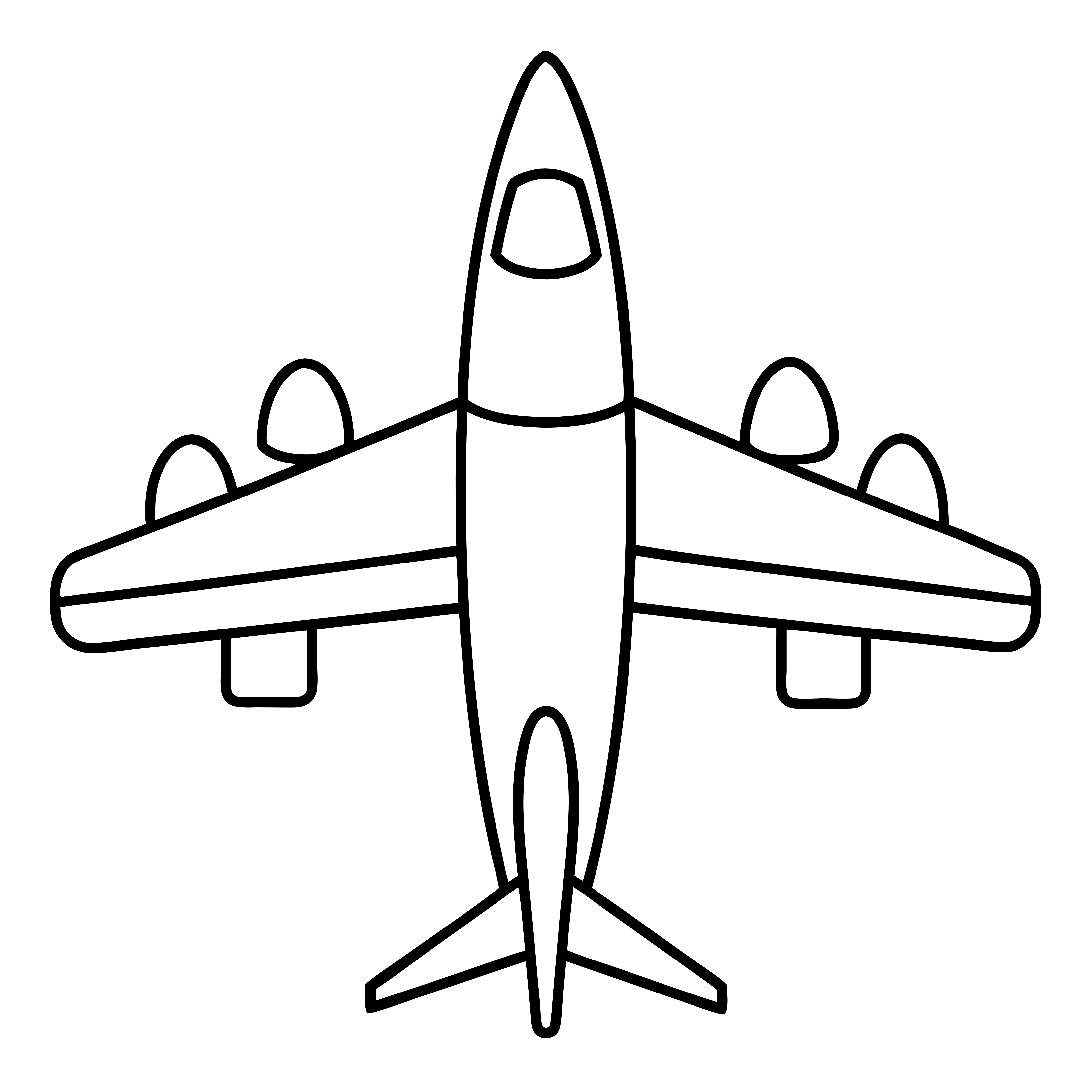 plane  Coloring Page - Download and Print,simple plane drawing,easy plane drawing,vehicle coloring Page