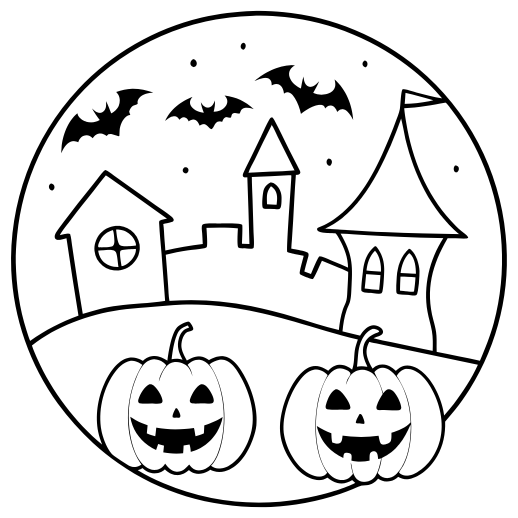 Halloween coloring pages Download and Print Free Coloring Pages