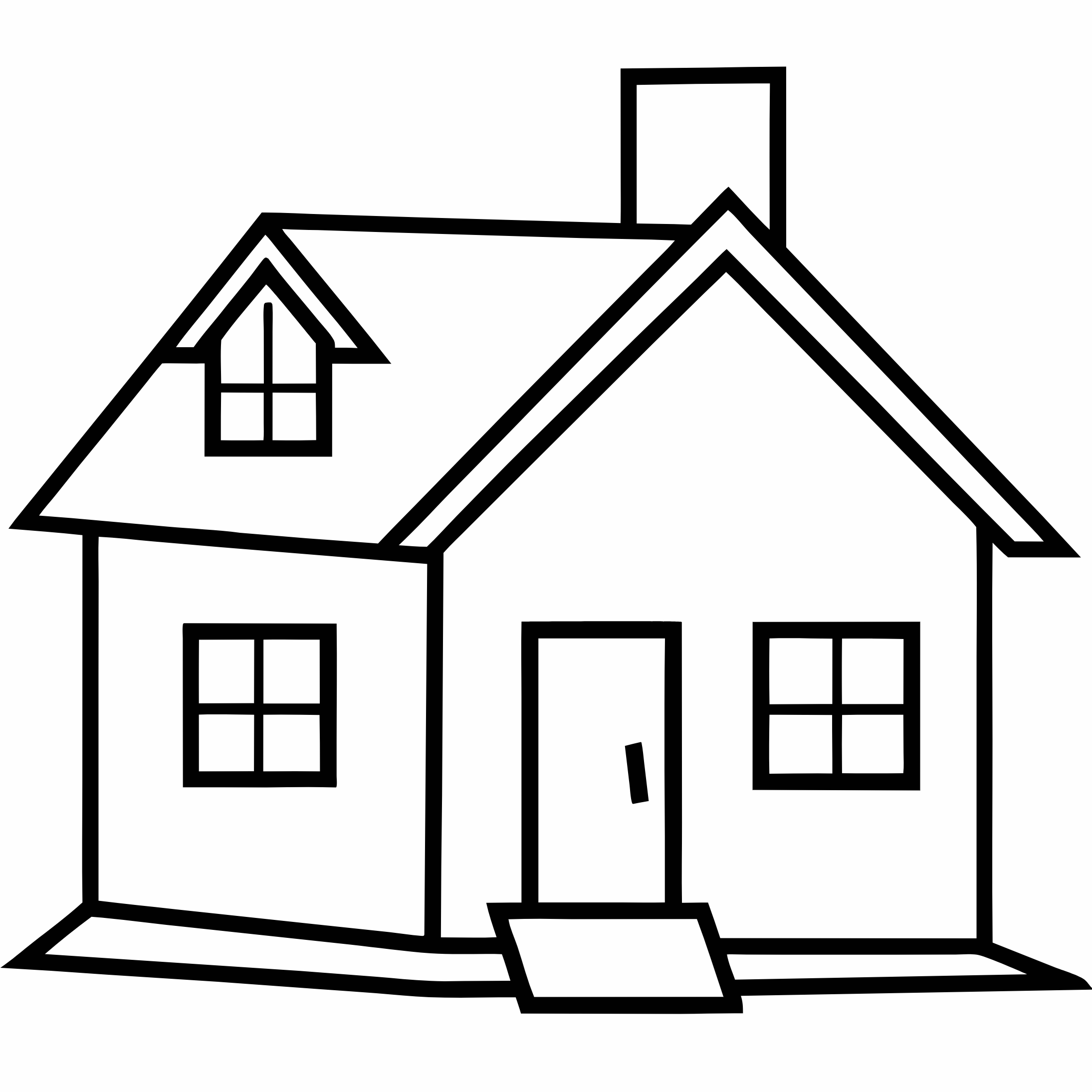 House Coloring Pages, House Coloring Page, Fun Kids Coloring, Free Printable Coloring Pages, Download and Print 
