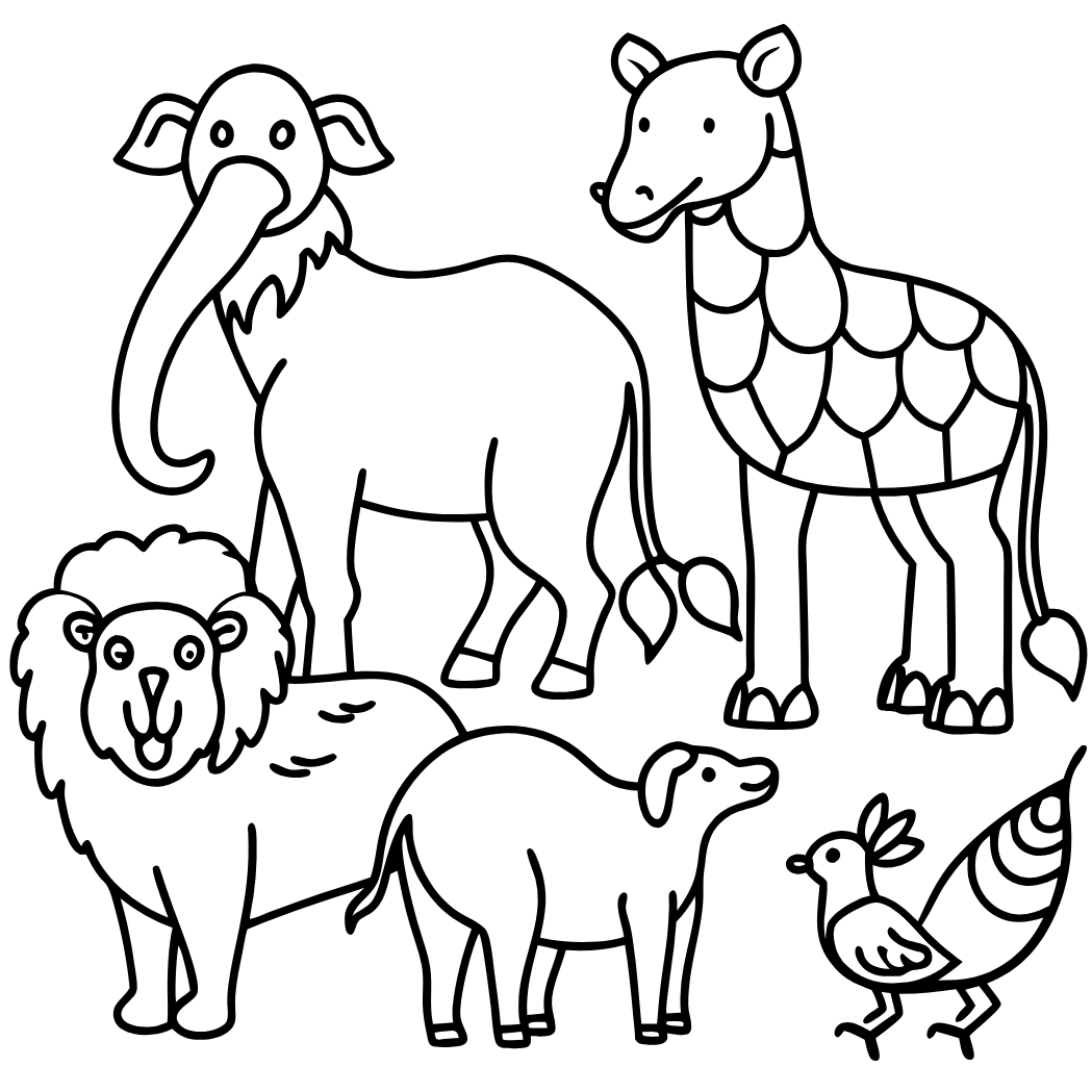 Animals in the Zoo
