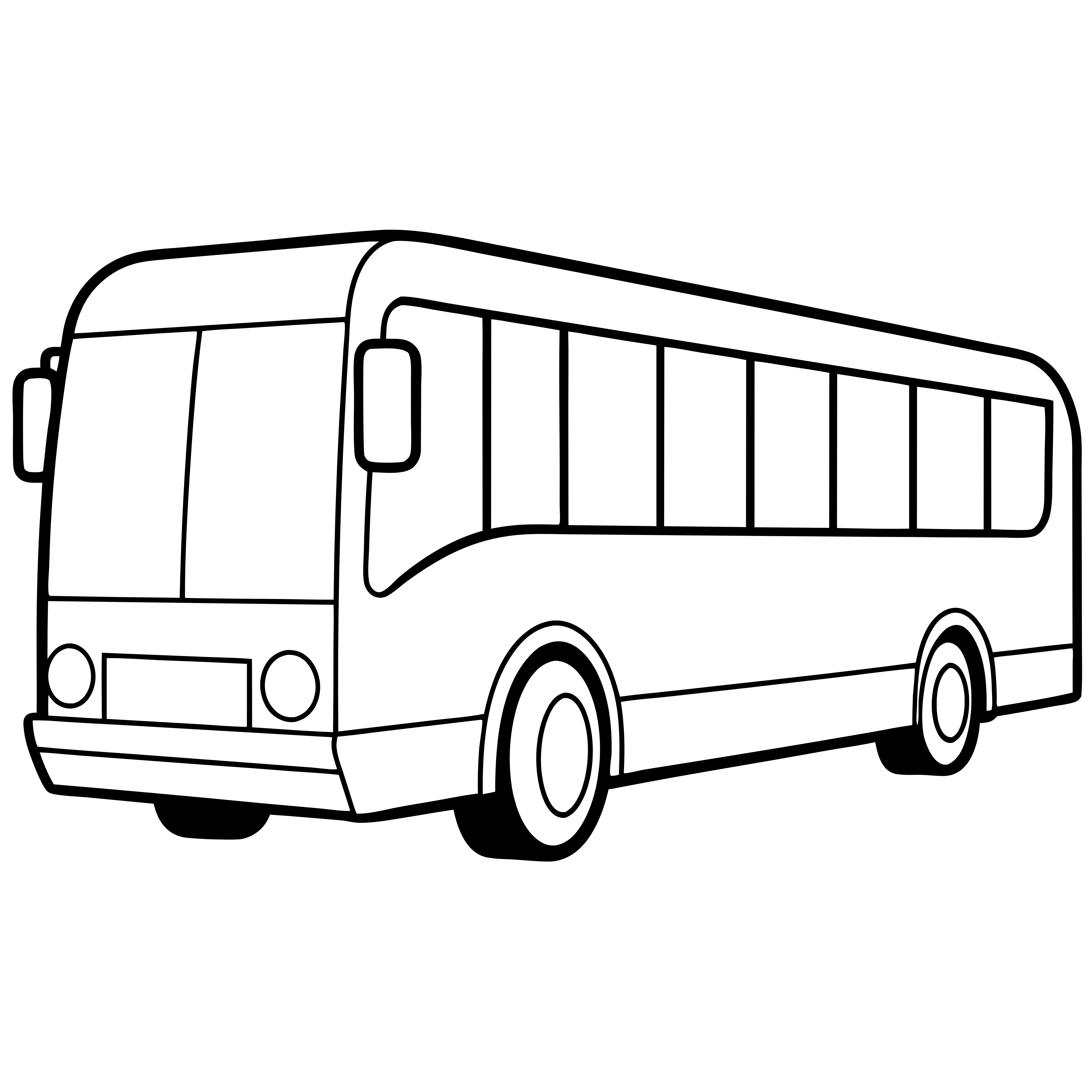 bus Coloring Page - Download and Print,simple bus drawing,easy bus drawing