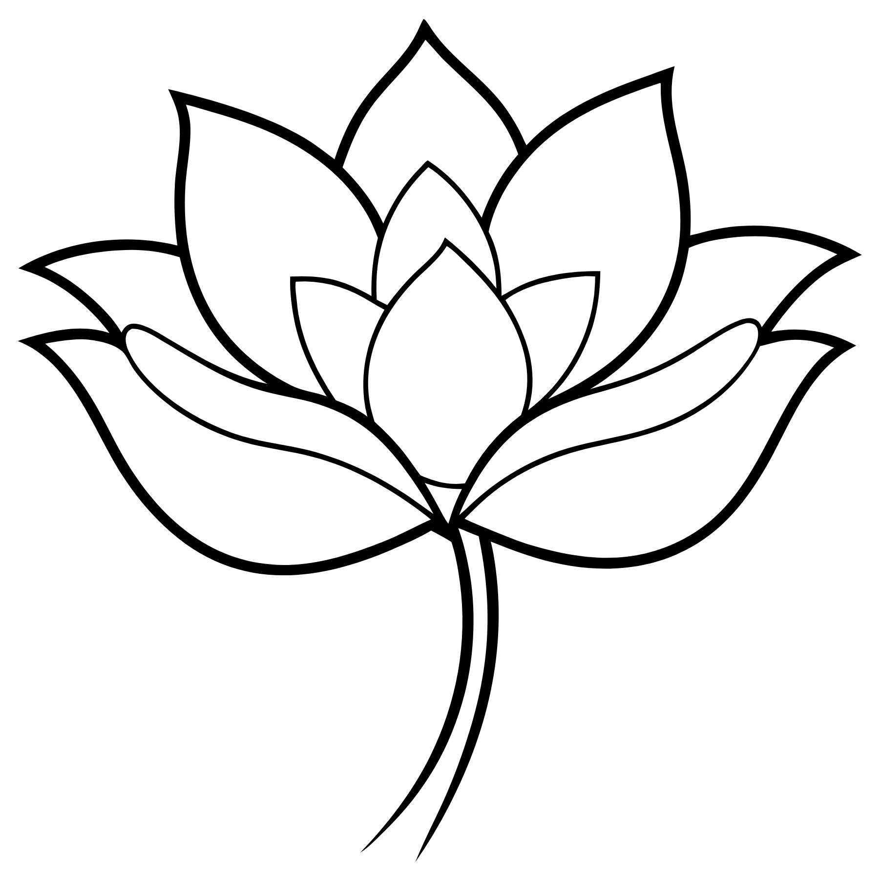 Flower Coloring Pages, Flower Coloring Page, Fun Kids Coloring, Free Printable Coloring Pages, Download and Print