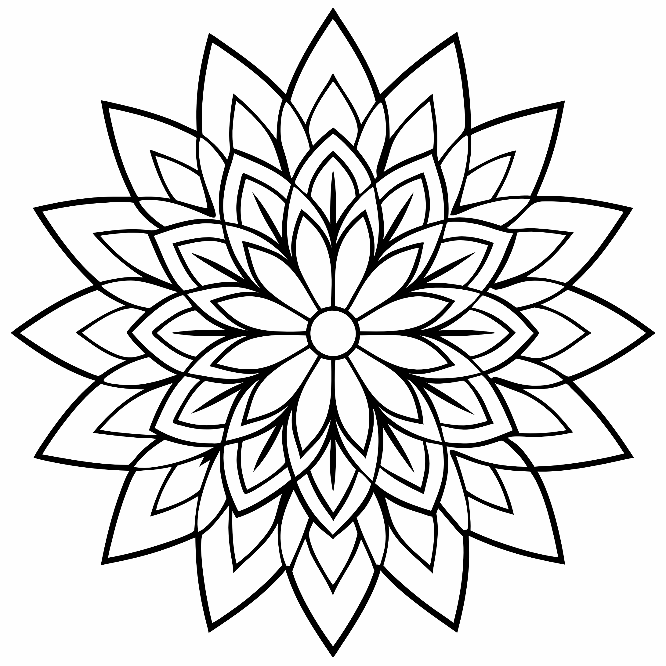 Mandala Coloring Pages, Mandala Coloring Page, Fun Coloring for All Ages, Free Printable Coloring Pages, Download and Print