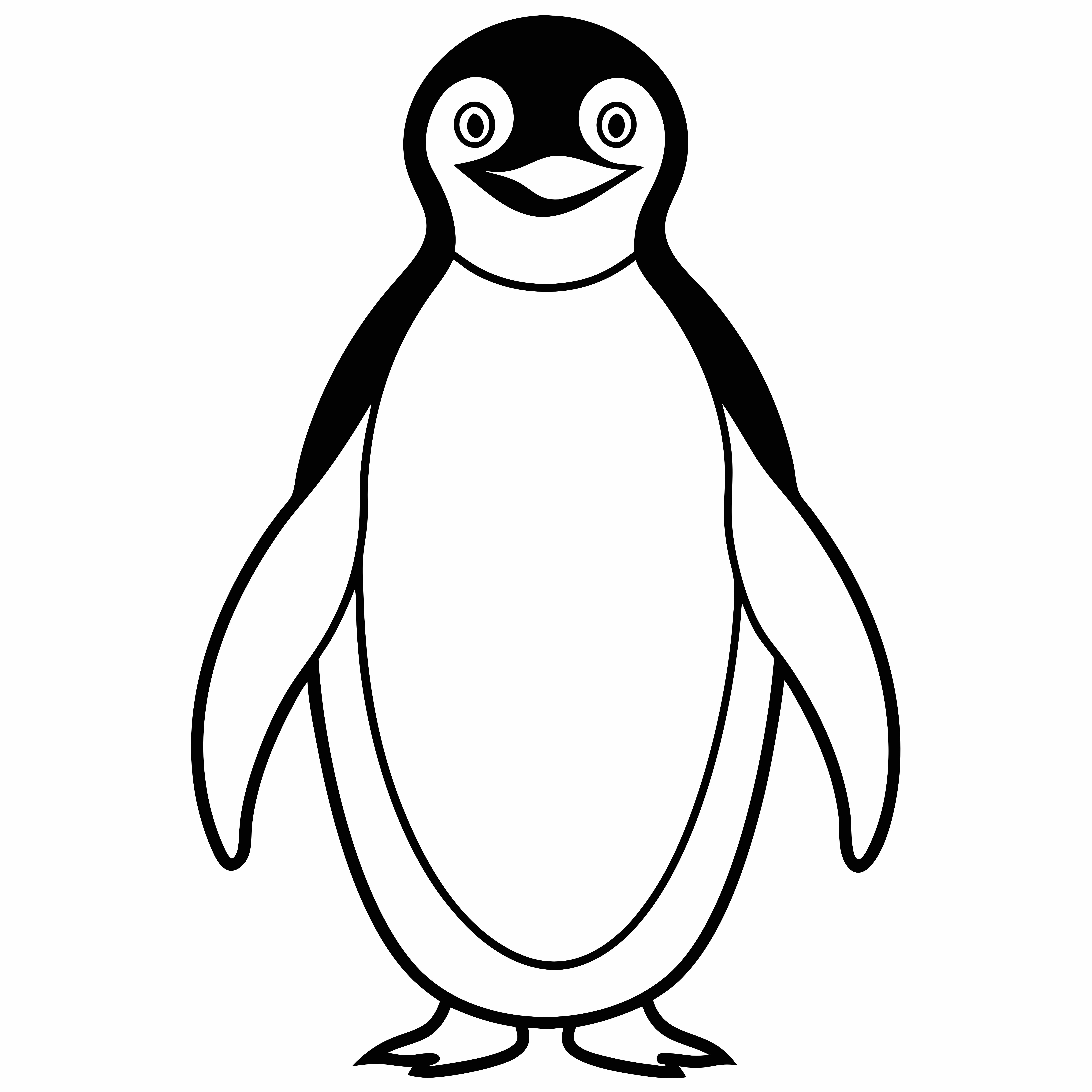 Penguin Coloring Pages, Penguin Coloring Page, Fun Kids Coloring, Free Printable Coloring Pages, Download and Print