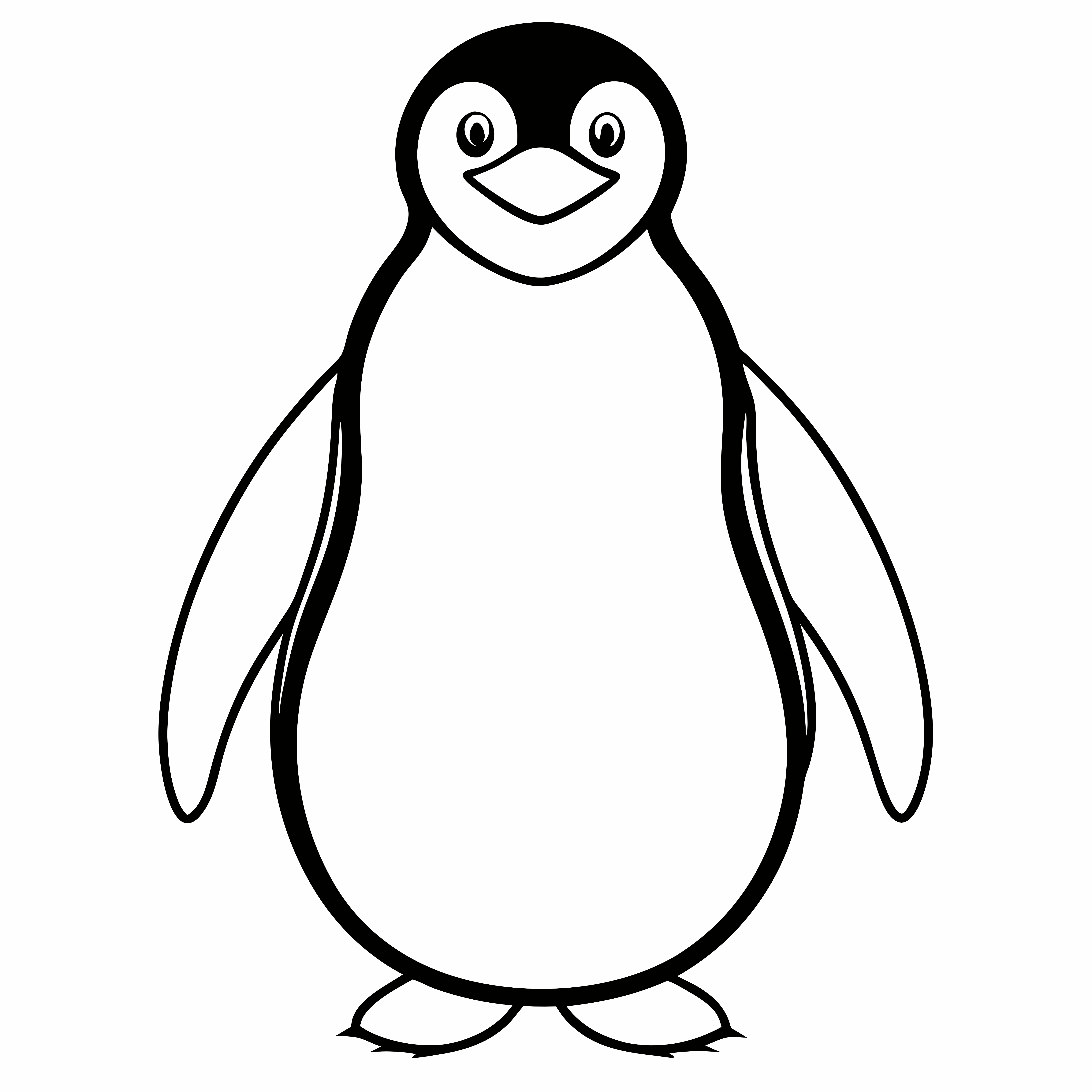 Penguin Coloring Pages, Penguin Coloring Page, Fun Kids Coloring, Free Printable Coloring Pages, Download and Print