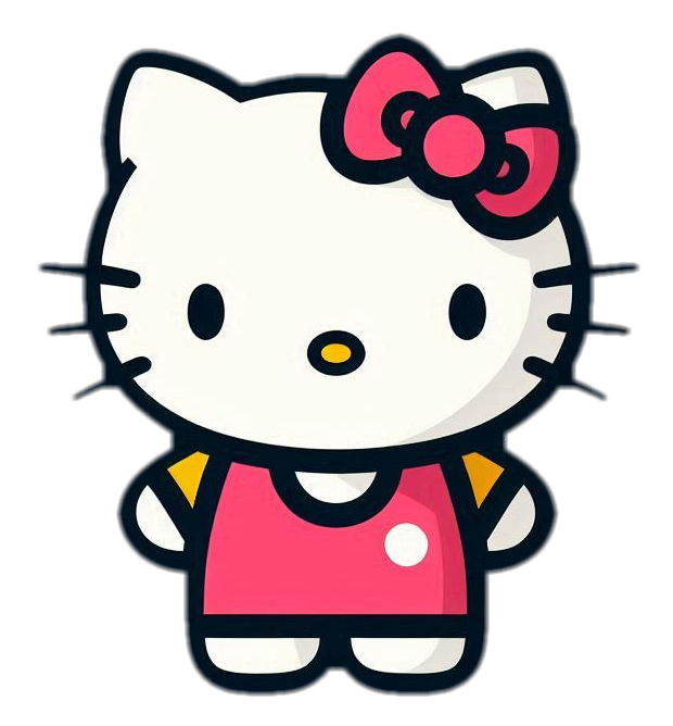 Hello Kitty PNG | Cute Transparent Cartoon Character Download
